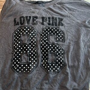 Large grey long sleeve Victoria secret